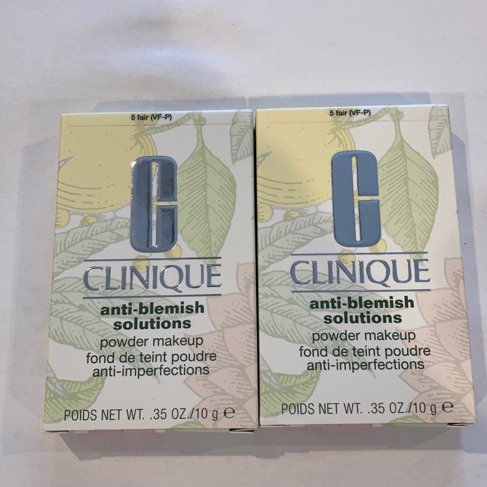 2 Clinique anti-blemish powder makeup (brand new)